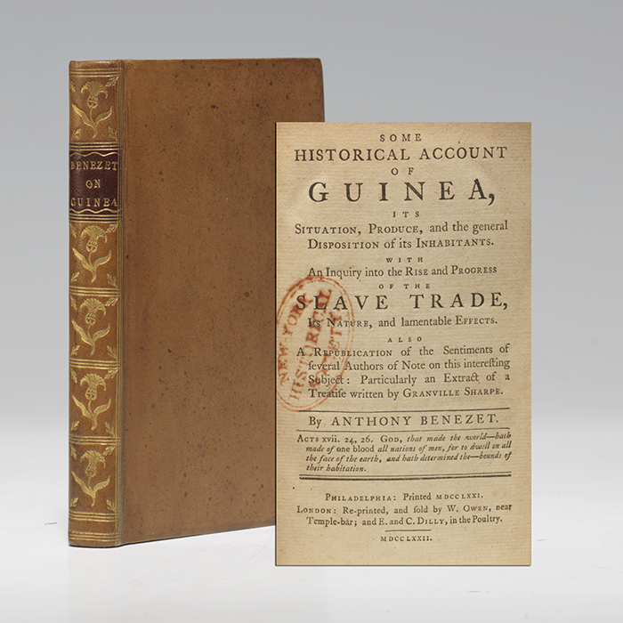 Some Historical Account of Guinea... Also a Republication of the Sentiments of several Authors... Particularly an Extract of a Treatise written by Granville Sharp.