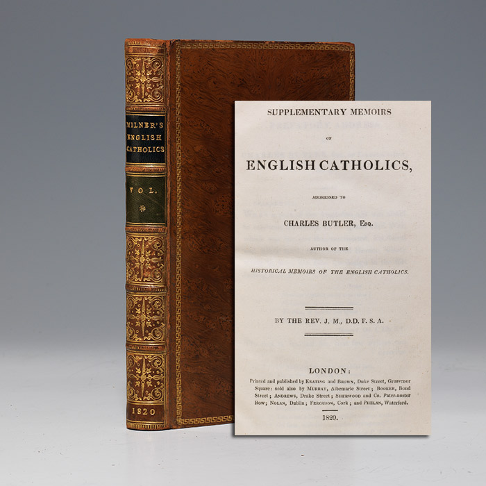 Supplementary Memoirs of English Catholics