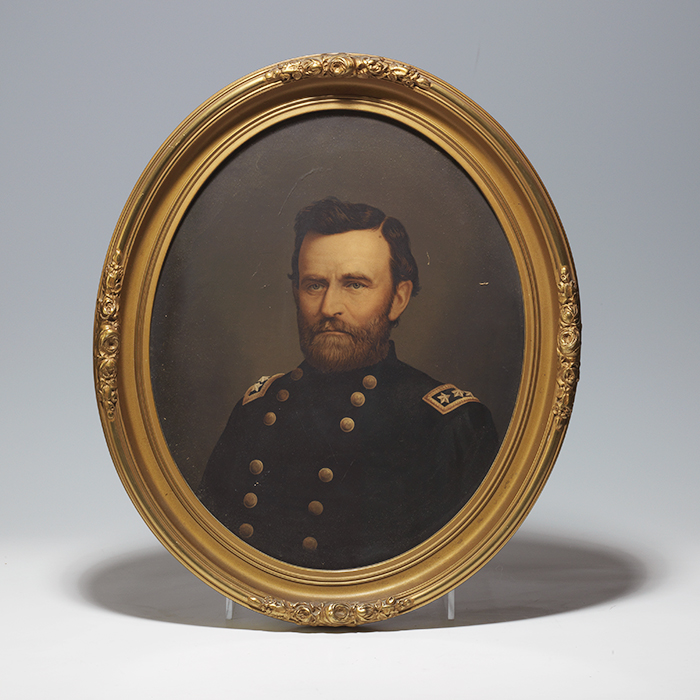 Framed portrait of Ulysses S. Grant