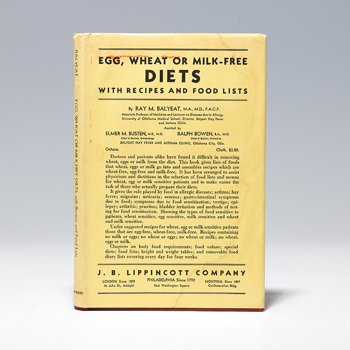 Wheat, Egg or Milk Free Diets