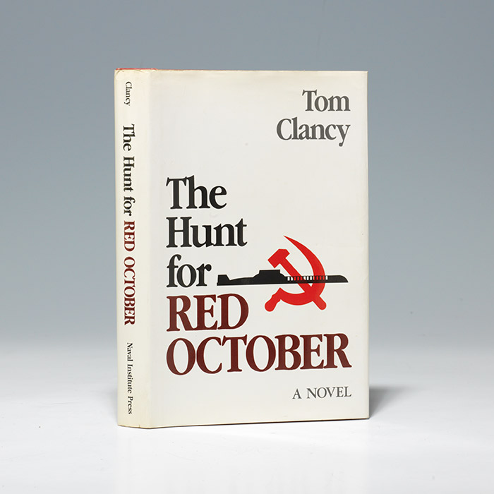 The Hunt For Red October Tom Clancy First Edition Signed Rare