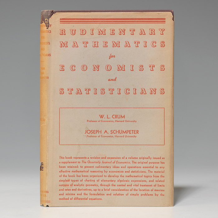 Rudimentary Mathematics for Economists and Statisticians