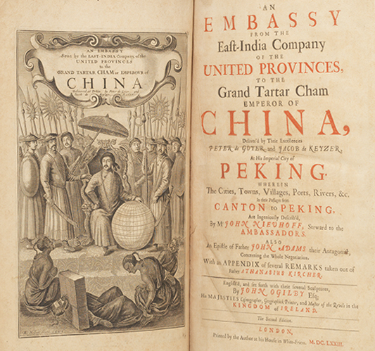 Embassy from the East-India Company... To the Emperor of China