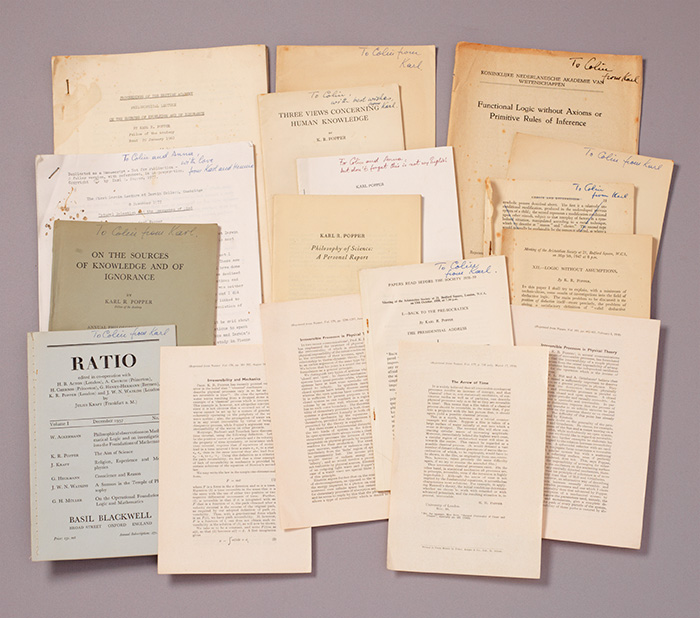 Archive of offprints, speeches, and extracts, many inscribed