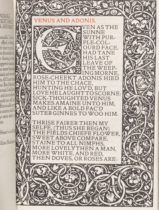 Poems of William Shakespeare
