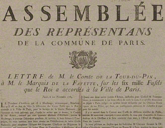 French Revolutionary broadside