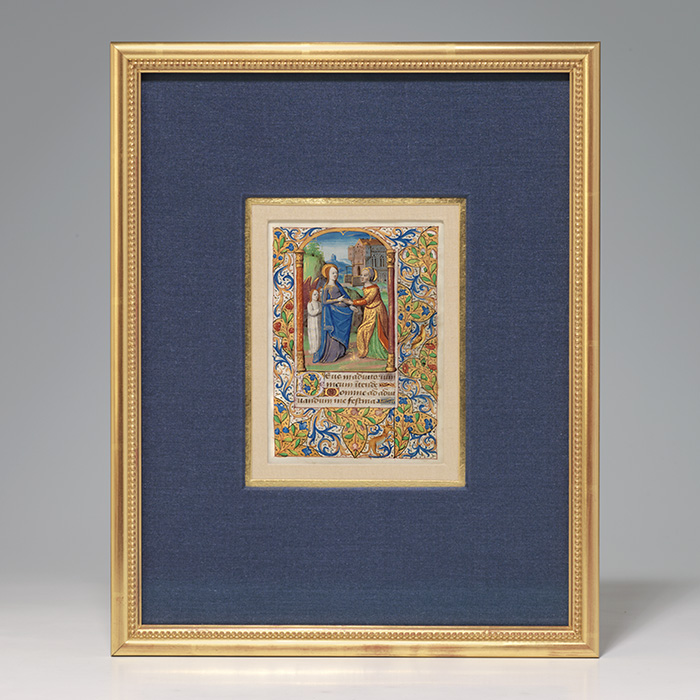 Illuminated Leaf from a Book of Hours