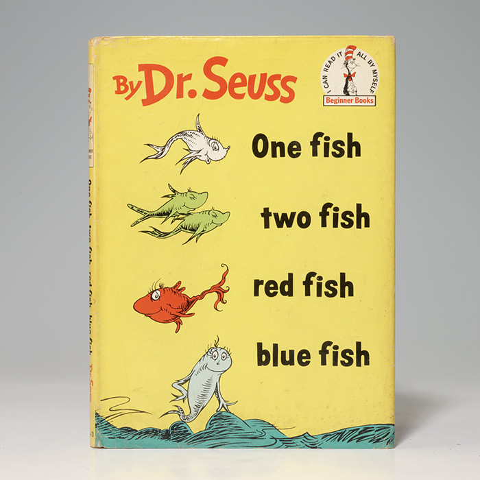 One Fish Two Fish Red Fish Blue Fish First Edition - Dr. Seuss - Bauman  Rare Books