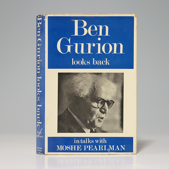 Ben Gurion Looks Back in Talks with Moshe Pearlman