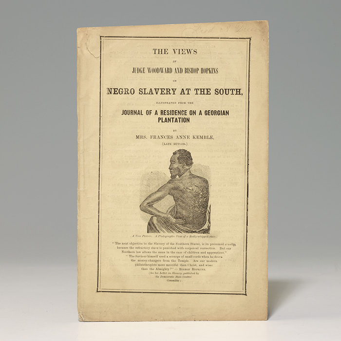 Views of Judge Woodward and Bishop Hopkins on Negro Slavery in the South