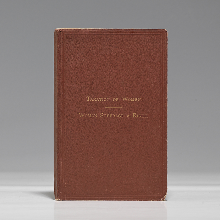 Taxation of Women... BOUND WITH: Woman Suffrage