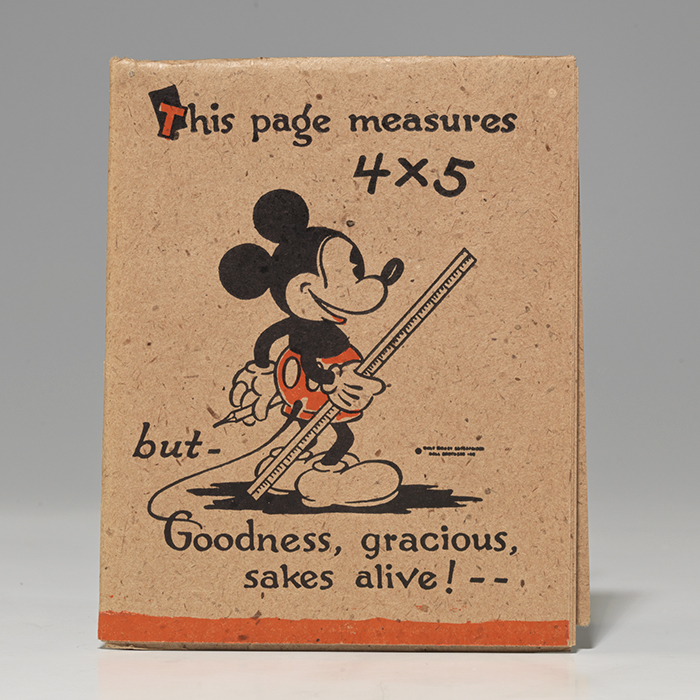 Mickey Mouse greeting card