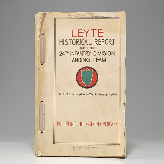 Leyte Historical Report of the 24th Infantry Division Landing Team