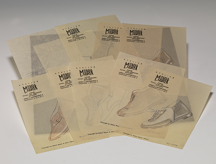 Men&#39;s shoe design drawings