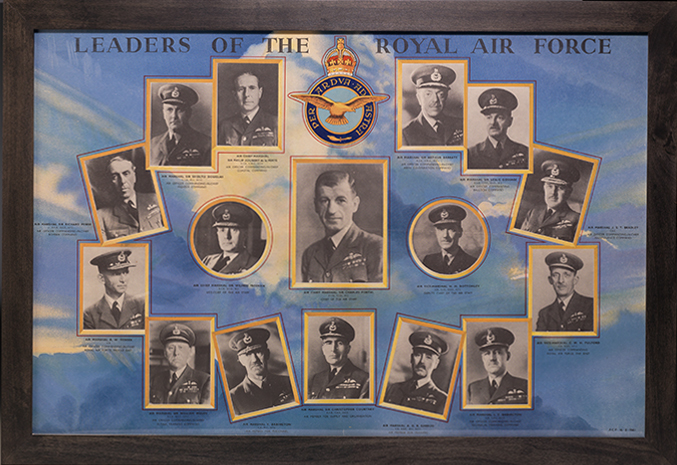 Poster: Leaders of the Royal Air Force