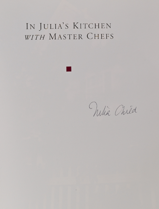 In Julia&#39;s Kitchen with Master Chefs