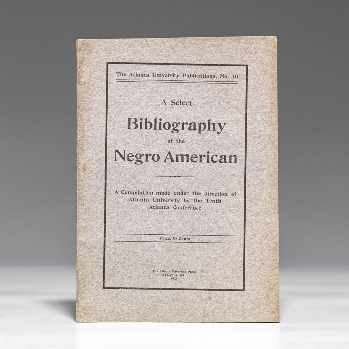 Select Bibliography of the Negro American