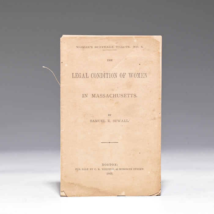 Legal Condition of Women in Massachusetts