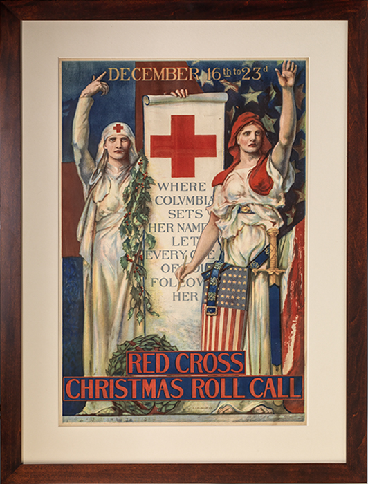 Poster: Red Cross Christmas Roll Call