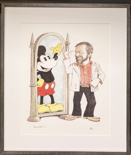 Poster signed. [&quot;Growing Up with Mickey: Mickey and Me&quot;]