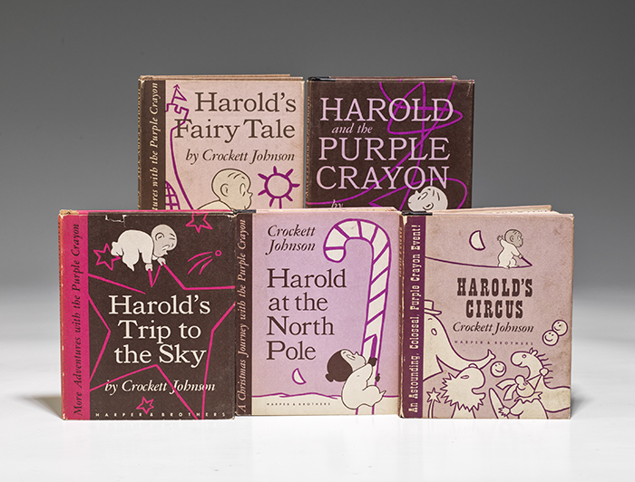 Harold and the Purple Crayon. WITH:&#160;Harold&#39;s Fairy Tale. WITH: Harold&#39;s Trip to the Sky. WITH: Harold at the North Pole. WITH: Harold&#39;s Circus