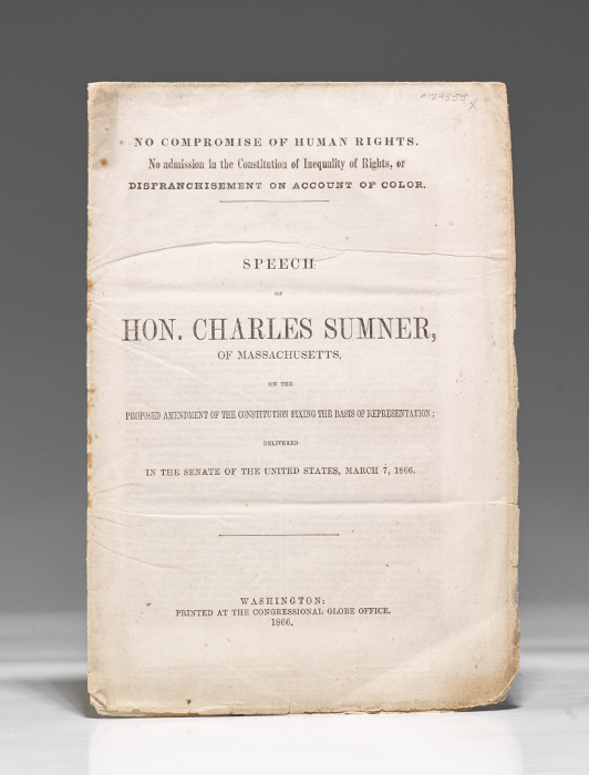 Speech of Hon. Charles Sumner, of Massachusetts, on the Proposed Amendment