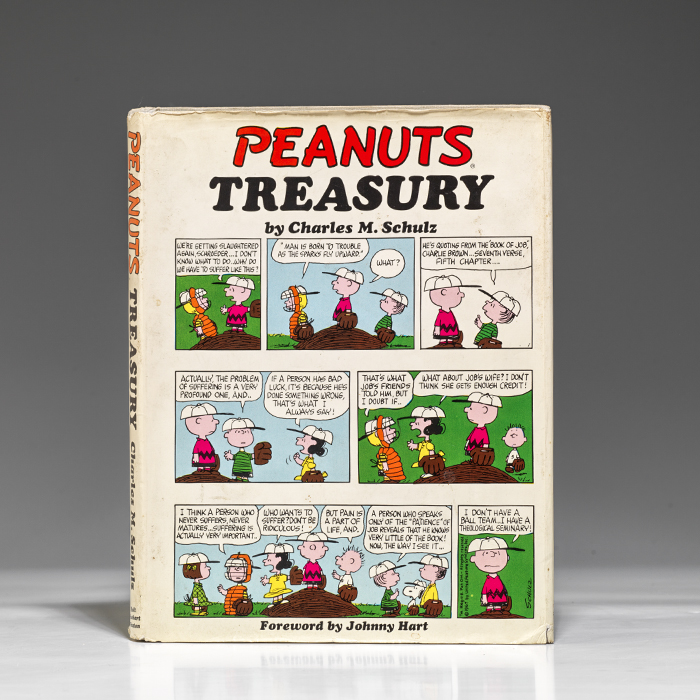 Peanuts Treasury. WITH: Typed letter signed
