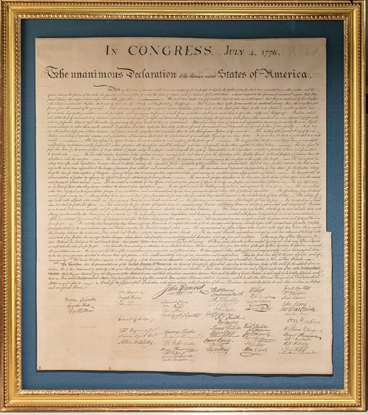 Unanimous Declaration of the Thirteen United States of America