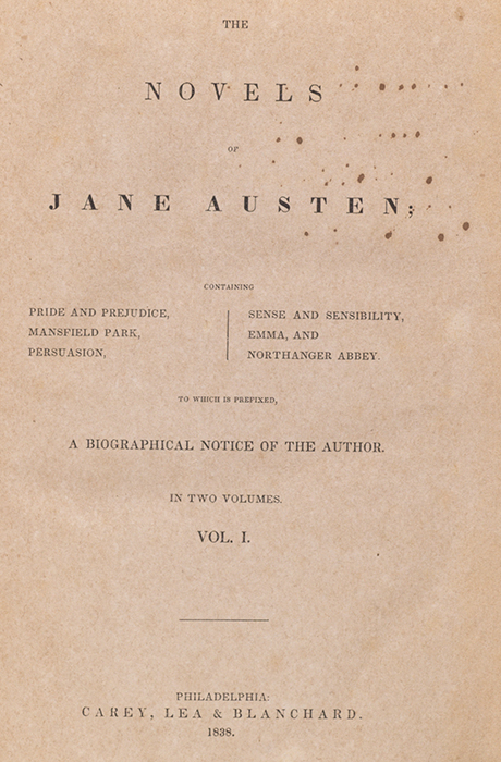 Jane Austen First Editions $240,000 auction sale price