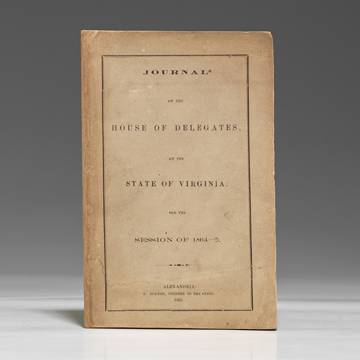 Journal of the House of Delegates... Virginia