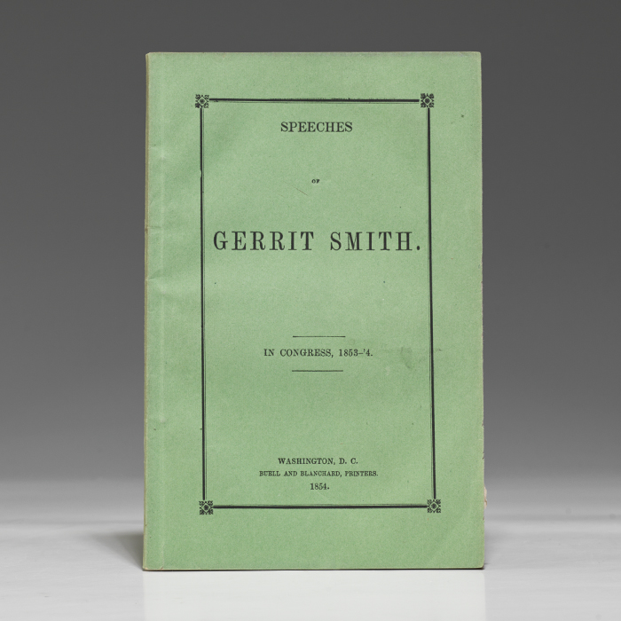 Speeches of Gerrit Smith