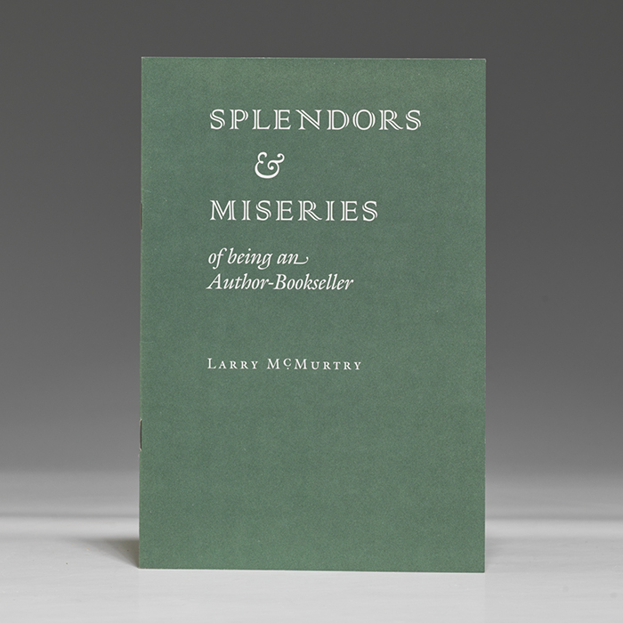 Splendors &amp; Miseries of Being an Author-Bookseller