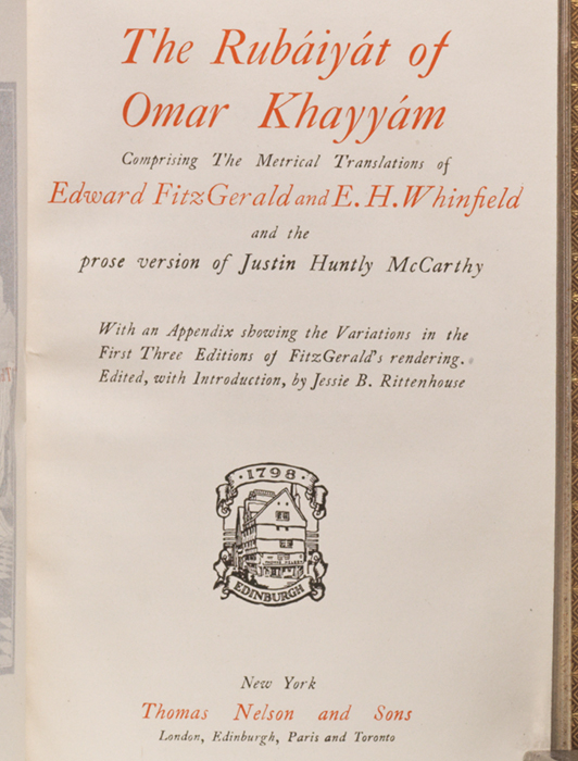 Rubaiyat of Omar Khayyam