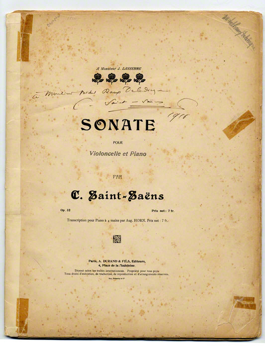 Sonate pour Violoncelle et Piano (op. 32)
