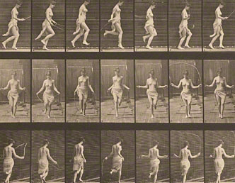 Female Jump-Roping, Plate 174 from Animal Locomotion