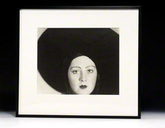 Photograph signed. Head of a Dancer