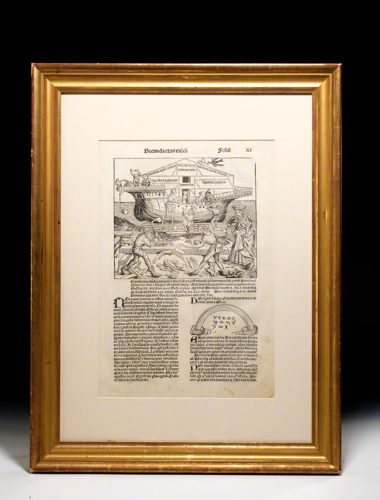 Leaf from the Nuremberg Chronicle