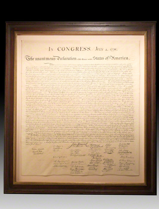 Unanimous Declaration of the Thirteen United States of America
