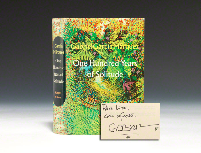 one hundred years of solitude first edition