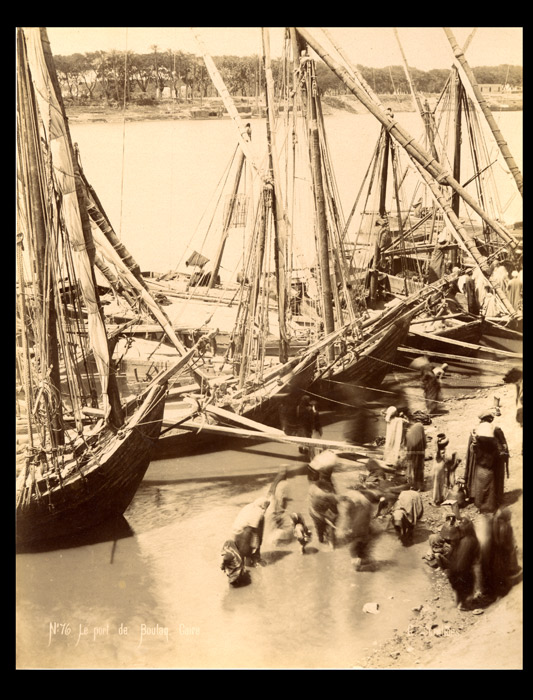 Photograph of Egypt-Port de Boulaq, Cairo