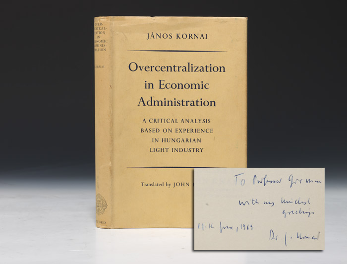Overcentralization in Economic Administration