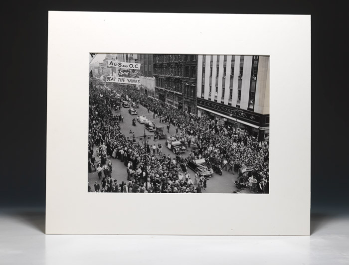 Photograph of the 1941 National League Pennant victory parade