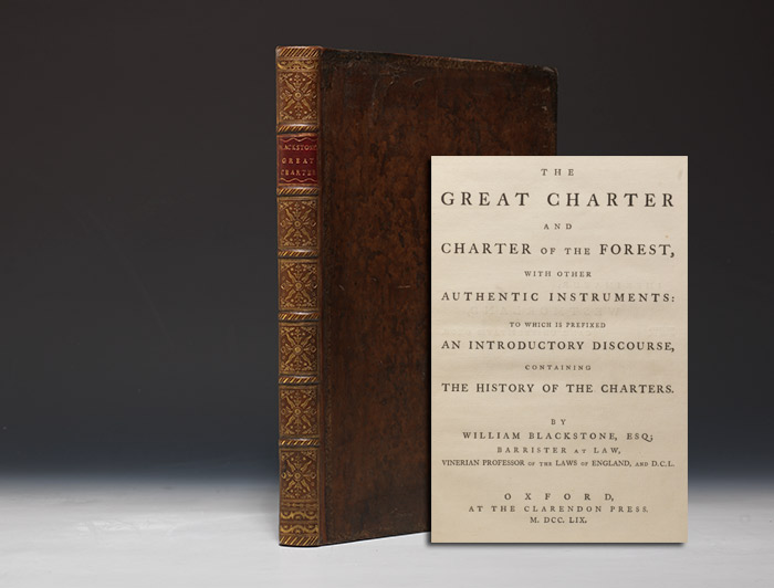Great Charter and Charter of the Forest First Edition Magna carta
