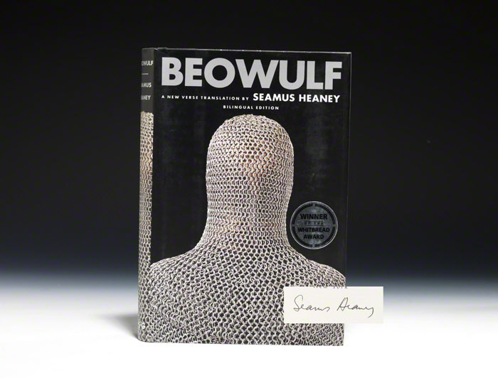 Beowulf First Edition Signed Seamus Heaney Bauman Rare Books